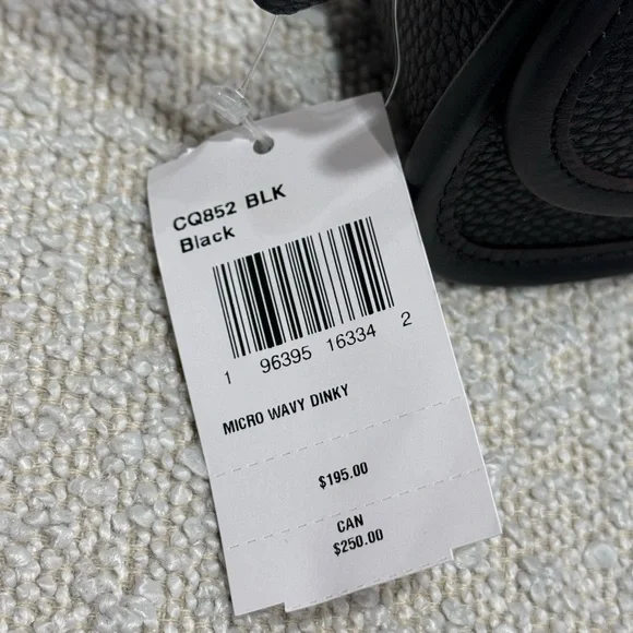 Limited Edition Coach Black Crossbody Dinky Bag with Tortoise Shell Chain Strap - Picture 2 of 6